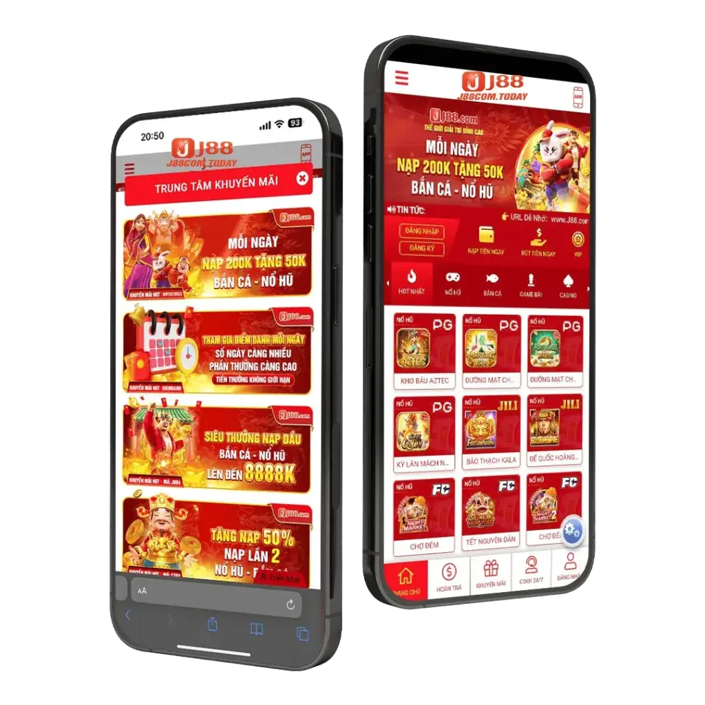 Truy cập trang chủ hoặc ứng dụng 23vin